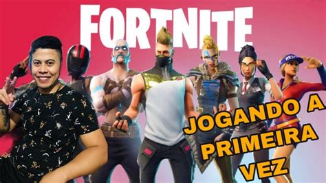 Jogando Fortnite Pela Primeira Vez Bora Compatilhar A Live Rumo Aos