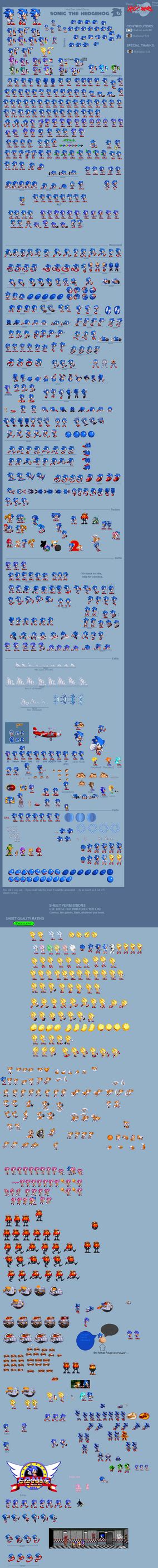 Modgen Classic Knuckles Sprites