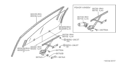 80317 01F00 Genuine Nissan 8031701F00 Slider Door Window Rear LH