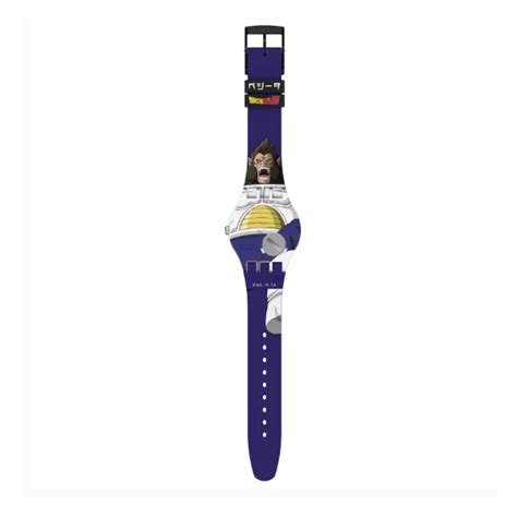 Montre Homme Swatch Collection Dragon Ball Z Vegeta X Swatch Suoz