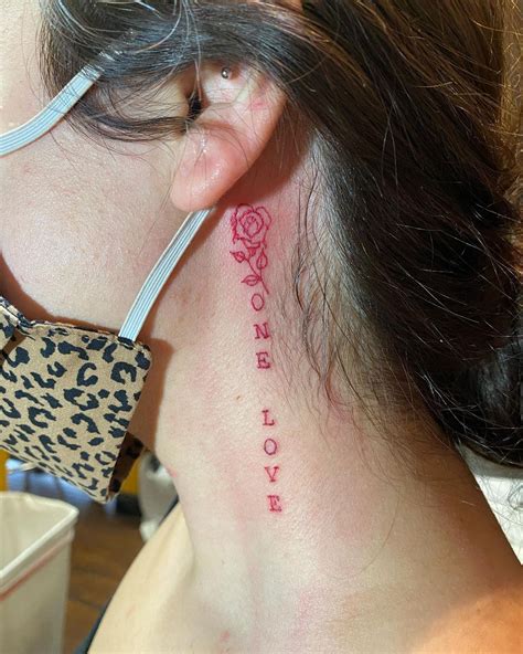 Flower Tattoo Behind Ear Meaning Best Flower Site