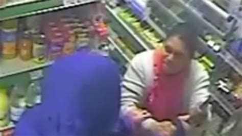 Video Shows Heroic Moment Female Shopkeeper Grabs Knife Wielding Robber