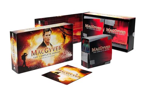 Macgyver The Complete Collection Usa Dvd Amazones Películas Y Tv