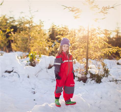 Children's Trail One Piece Rain Suit, Fiery Red – OAKI