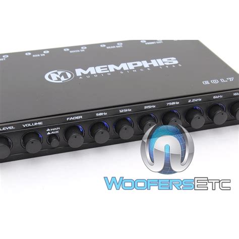 Memphis Eql7 7 Band Equalizer 8 Volt Out Graphic Eq