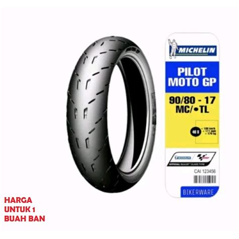 Jual Ban Luar Tl Michelin Pilot Moto Gp Soft