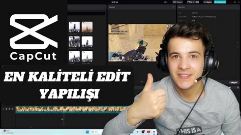 Capcut Da En Kal Tel Ed T Nasil Yapilir Detayli Anlatim Youtube