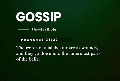 Gossip Verses From The Bible — Shutting Down Gossip Empowering Lessons