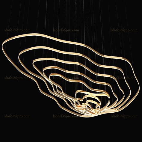 Model Website 3d Models Abstract Artwork Ceiling Lights Decor Decoration Decorating