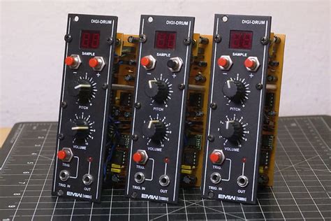 Emw Digi Drum Eurorack Drum Module X Modules Reverb