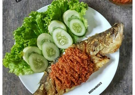 Resep Kakap Sambal Pecak Oleh Rossy Anna Oktavia Abata Kitchen Cookpad