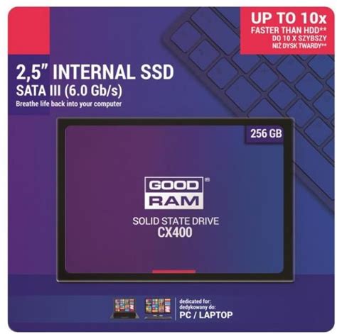 Dysk SSD GoodRam CX400 256GB 2 5 SSDPR CX400 256 Opinie I Ceny Na