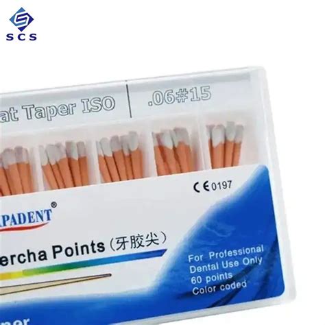 Dental Gutta Percha Points For Endodontic Obturation Root Canal China