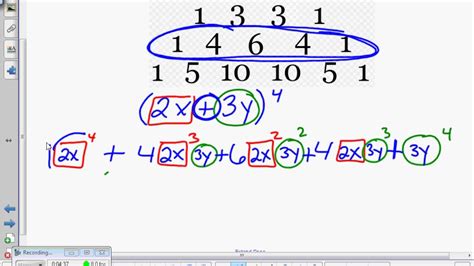 Binomial Expansion Of 2x3y4 Youtube