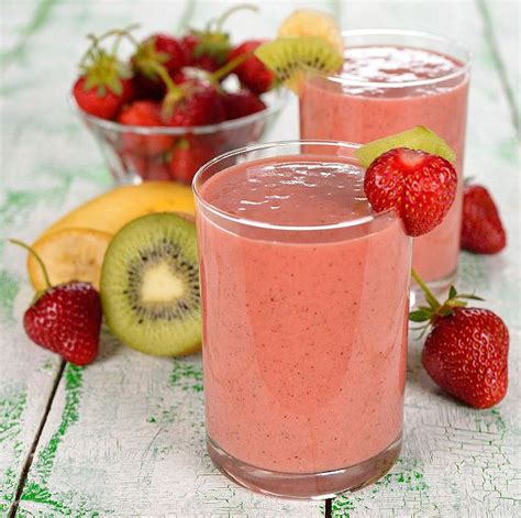 Recette Smoothie Fraise Kiwi