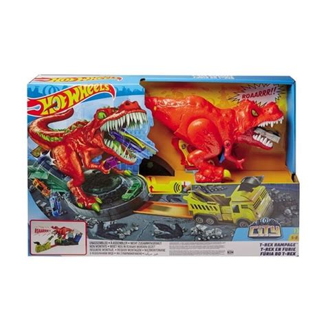 Pista Hot Wheels Ataque Do T Rex X2480 Mattel Dinossauro Brinquedos E Hobbies No Mercado Livre