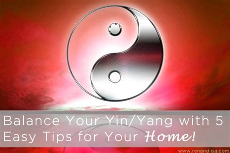 Balance Your Yin Yang With 5 Easy Tips For Your Home Yin Yang Yin Easy