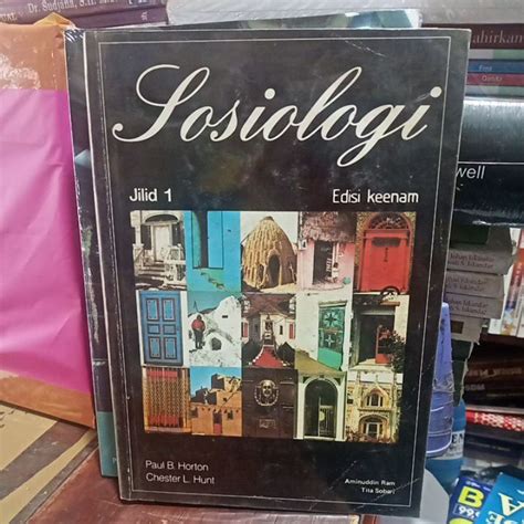 Jual Buku Original Sosiologi Jilid Edisi Paul B Horton Shopee