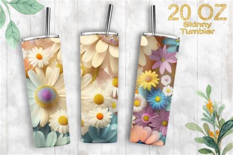 Oz Tumbler Flowers Simple Png Graphic By Nisa Digital Art Creative