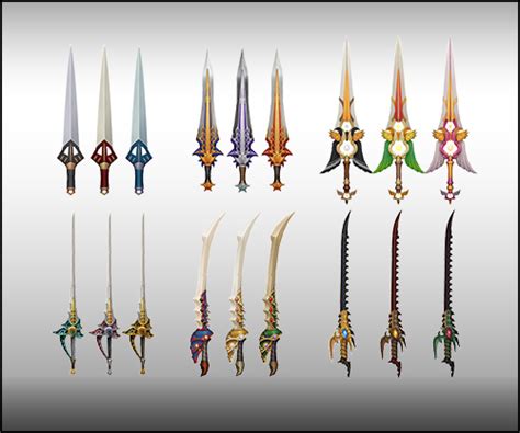 Swords Set 2 OpenGameArt Org