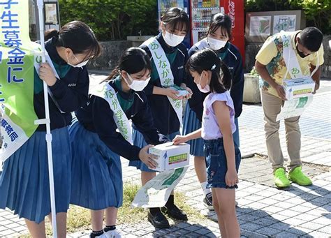 あしなが学生募金、3年ぶり街頭募金 奨学金で大学に通う学生「いつも見守ってくれている人が近くにいる」 琉球新報デジタル