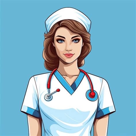 Premium Vector Free Vector Nurse Clipart Painting Isolated