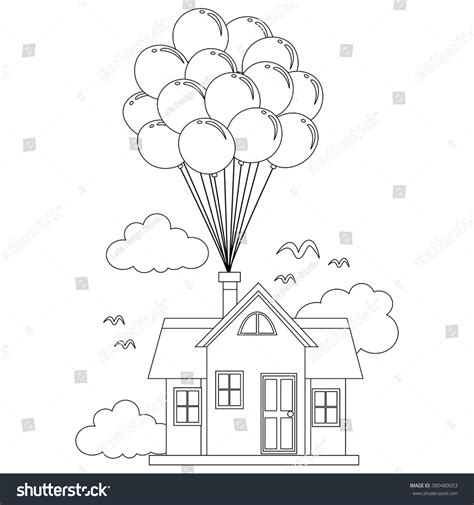 1,864 Up House Balloons Images, Stock Photos & Vectors | Shutterstock