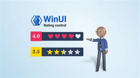 Introducing The New Winui Rating Control Syncfusion Blogs