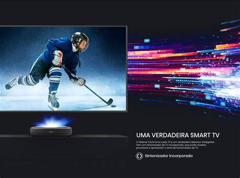 Laser Tv Hisense L Ha Fonte De Laser Tricolor Smart Tv K