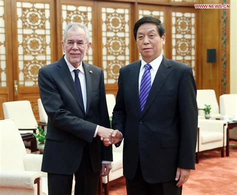 China S Top Legislator Meets Austrian President