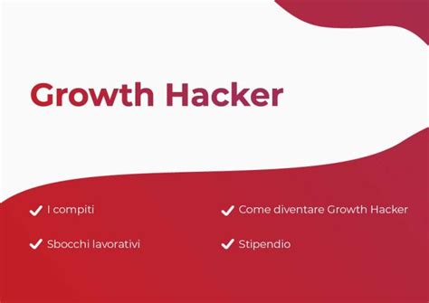 Growth Hacker Cosa Fa Come Diventarlo Stipendio