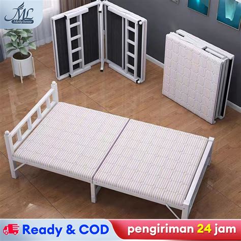 Jual Tempat Tidur Lipat Dipan Tempat Tidur Ranjang Lipat Ranjang Besi