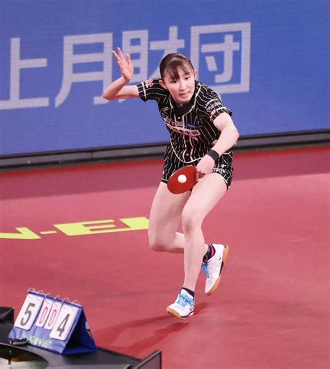 ＜卓球全日本選手権最終日＞女子シングルス準決勝に臨む早田ひな（撮影・小海途 良幹） ― スポニチ Sponichi Annex スポーツ