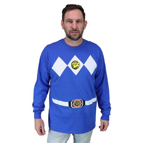 The Power Rangers Long Sleeve Costume T Shirt Power Rangers Tv Store Online