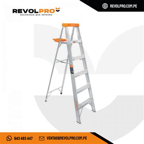 Escalera Tipo Tijera Pelda Os Kg Truper Revolpro