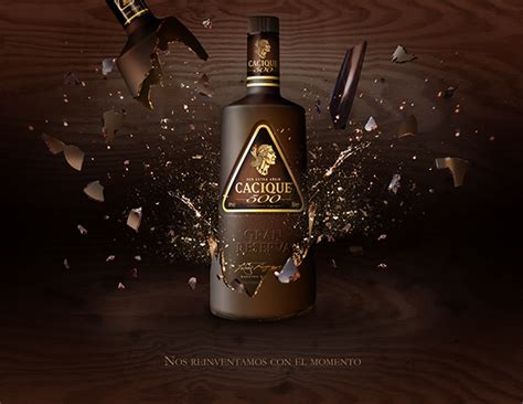 Cacique - New bottle of Cacique Rum on Behance