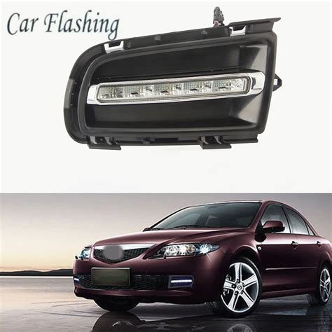 Car Flashing Pcs For Mazda Mazda Led Drl Daytime Running