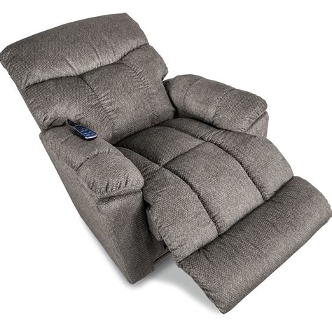 La Z Boy Morrison 10x766 Casual Power Rocking Recliner W Headrest Lumbar And Usb Port Thornton