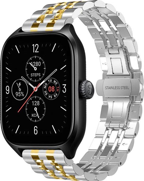 Металлический Браслет Spinye Line для Amazfit GTS 4 / Mini (Амазфит ГТС ...