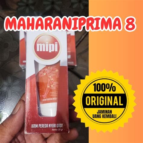 Jual Mipi Cream Gr Krim Pijit Pereda Nyeri Otot Dan Pegal Pegal