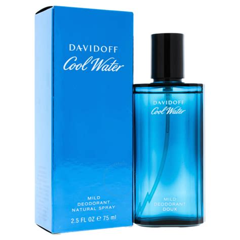 Davidoff Coolwater Men By Davidoff Deodorant Spray Glass 25 Oz M