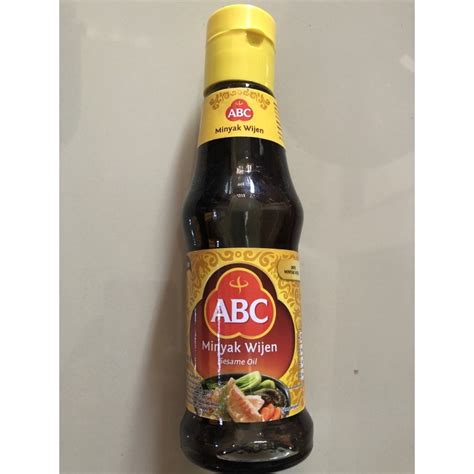 Jual Abc Minyak Wijen Sesame Oil Botol Kaca 195 Ml Shopee Indonesia