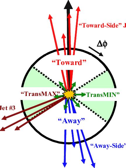 Illustration Of The Topology Of A Proton Antiproton Collision In Which