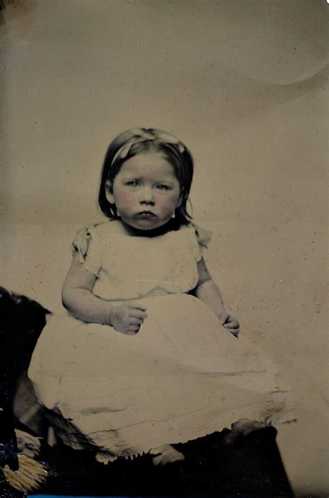 Darling Girl Tintype Circa 1875 Ann Longmore Etheridge Flickr