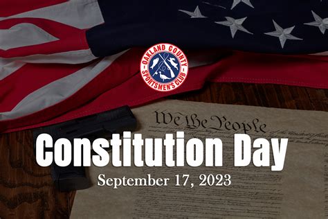 Constitution Day - Oakland County Sportsmens Club