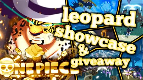 A One Piece Game Aopg Leopard Fruit And It S Awaken Showcase Aopg