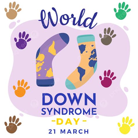 World Down Syndrome Vector Design Images World Down Syndrome Day Card