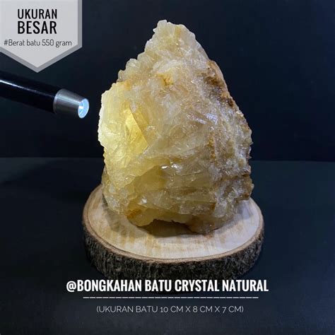 Jual Bongkahan Batu Crystal Natural L43 Atau Batu Kristal Alam Atau