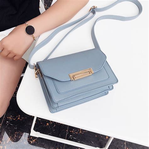 Mofft Simple Style Youth Trending Women Flap Bags Pu Leather Crossbody