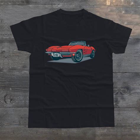 Corvette Stingray T Shirt 100 Cotton Industry And Supply Artisan T Shirts Motorbikes